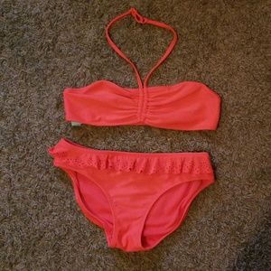 Old Navy Girls Red Bikini